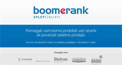 Desktop Screenshot of boomerank.net